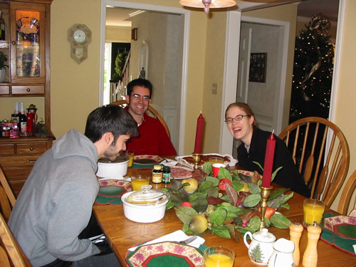2003 12 Christmas breakfast