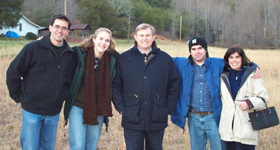 Family at Lake Lure
