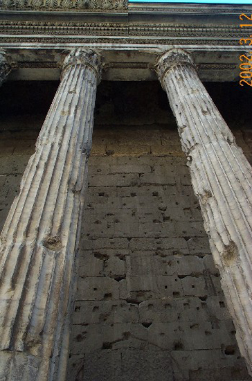 Roman pillars