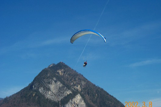 me parasailing