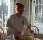 Jen workin it