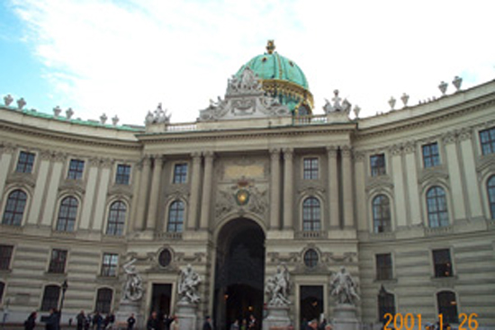 Hofburg side entrance